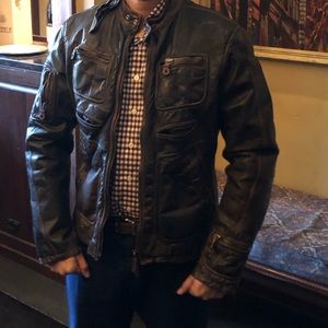 Diesel leather vintage jacket
